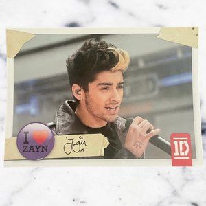 Zayn Malik One Direction Official Trading Card #27 Panini Brand 2013